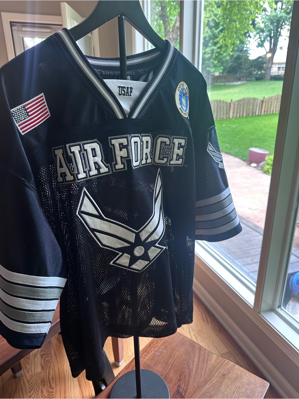 USAF Air Force Football Jersey Large